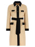 Valentino Garavani Wool Coat Beige