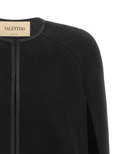 Valentino Garavani Compact Drap Cape Black  