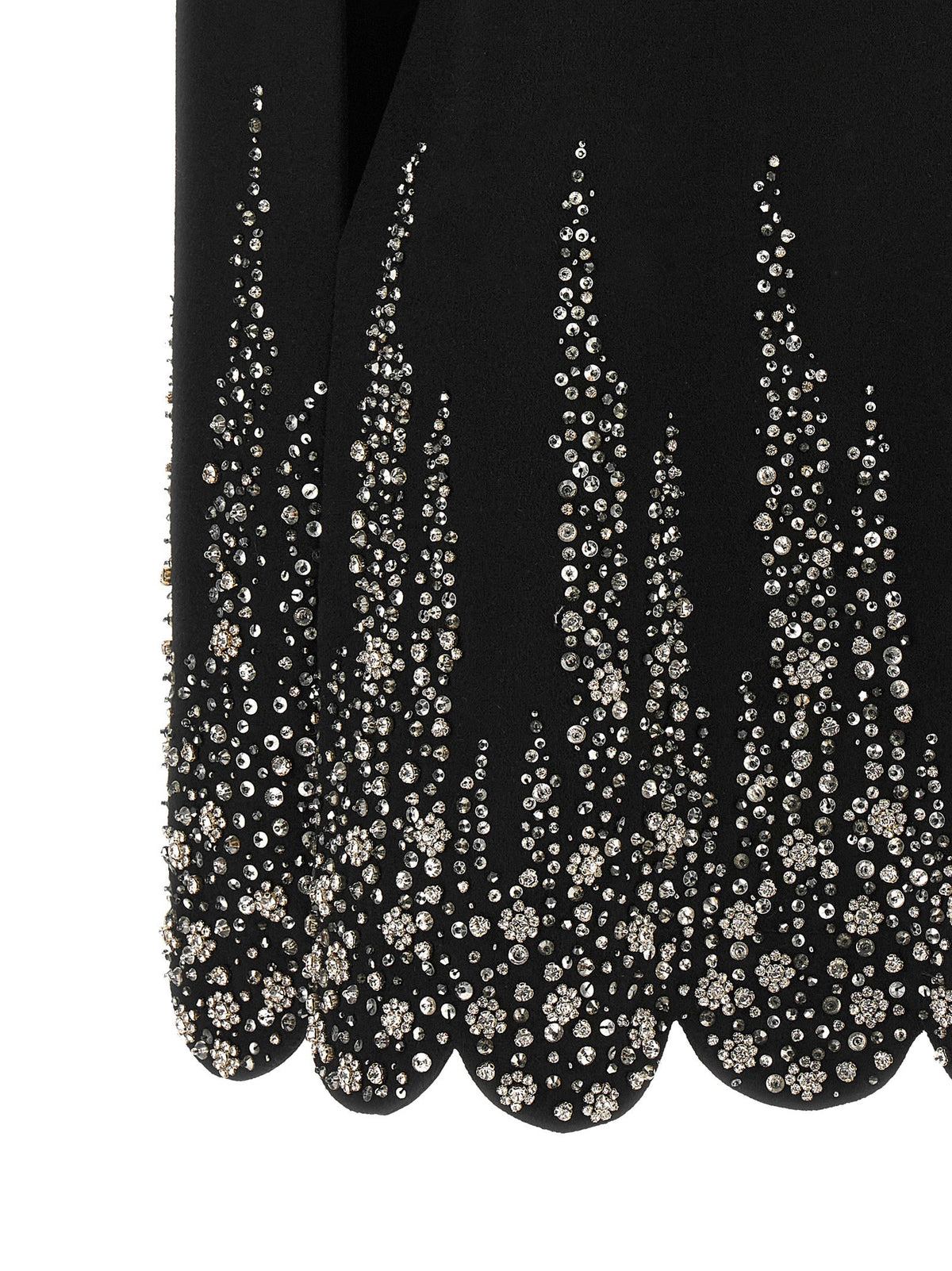 Valentino Garavani Compact Drap Cape Black  