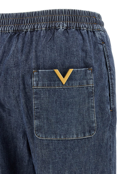Jeans Valentino Garavani Vgold Blue
