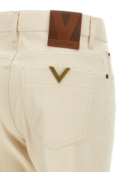 Jeans Valentino Garavani Vgold Beige