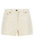 Valentino Garavani Vgold Shorts Beige