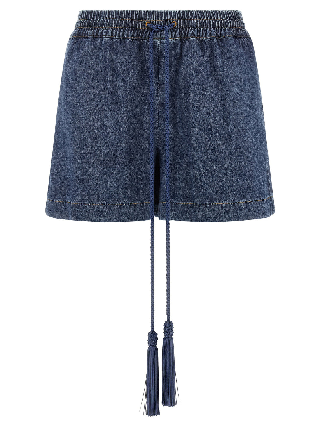 Valentino Garavani Vgold Shorts Blue