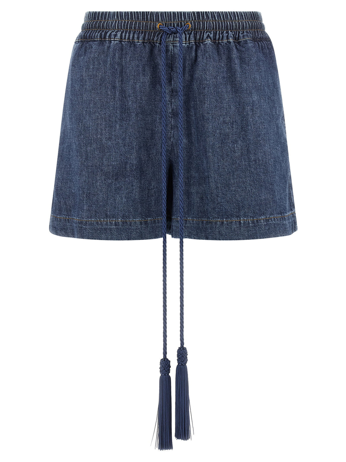 Valentino Garavani Vgold Shorts Blue