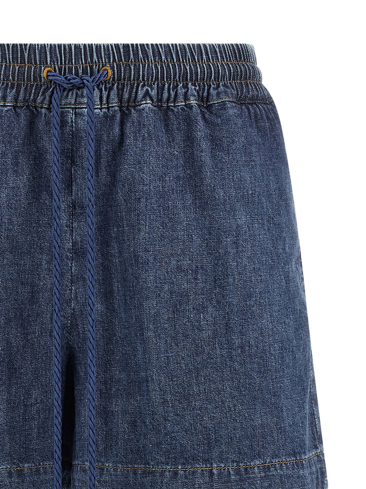 Valentino Garavani Vgold Shorts Blue