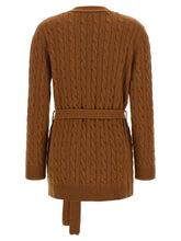 Valentino Garavani Vlogo Signature Cardigan Brown