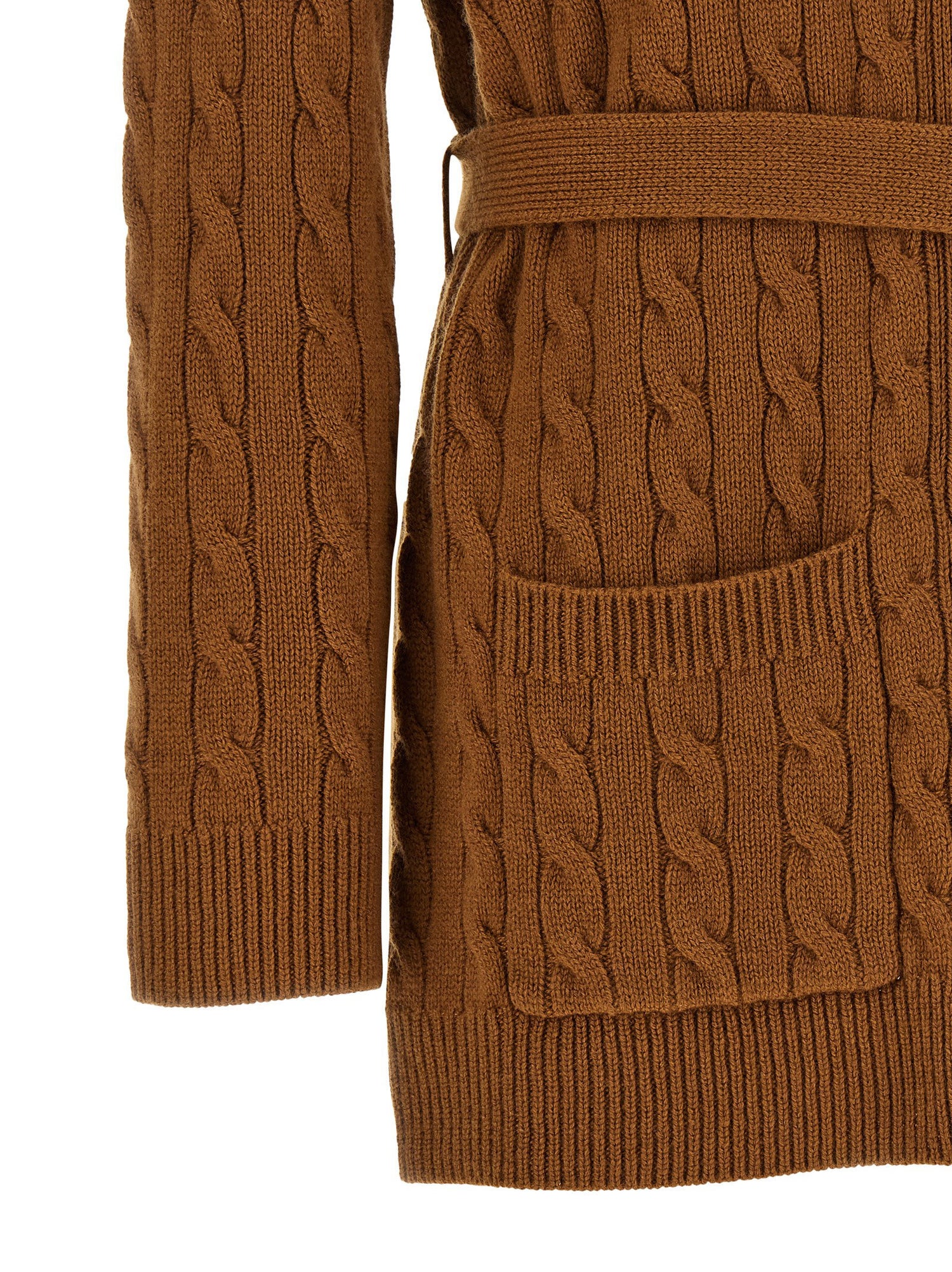 Valentino Garavani Vlogo Signature Cardigan Brown