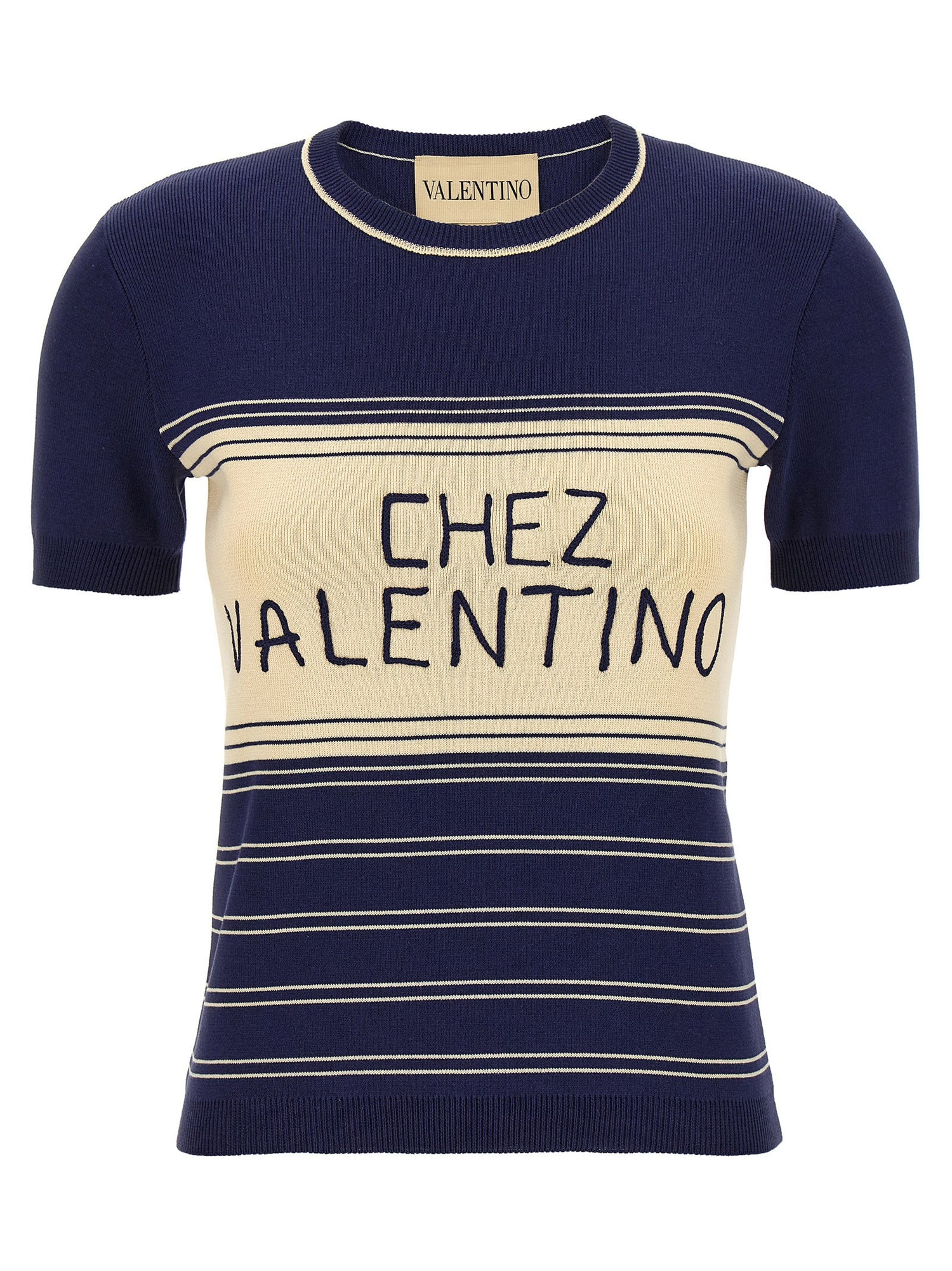 Valentino Garavani Chez Valentino T-shirt Blue