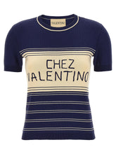 Valentino Garavani Chez Valentino T-shirt Blue
