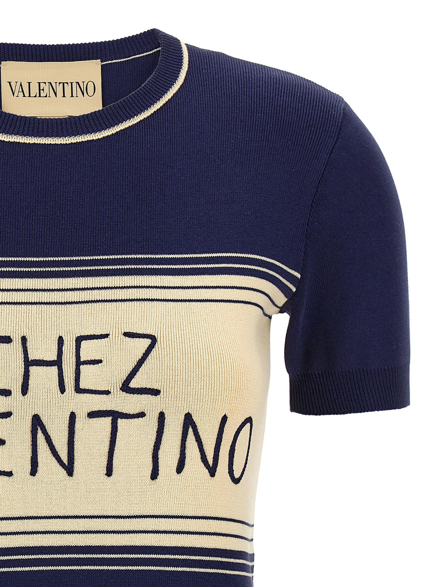 Valentino Garavani Chez Valentino T-shirt Blue