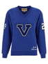 Valentino Garavani Chat De La Maison Sweatshirt Blue