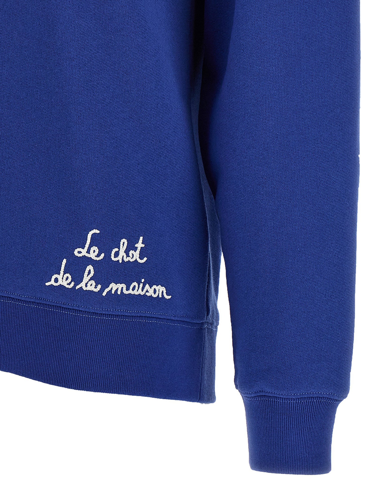Valentino Garavani Chat De La Maison Sweatshirt Blue