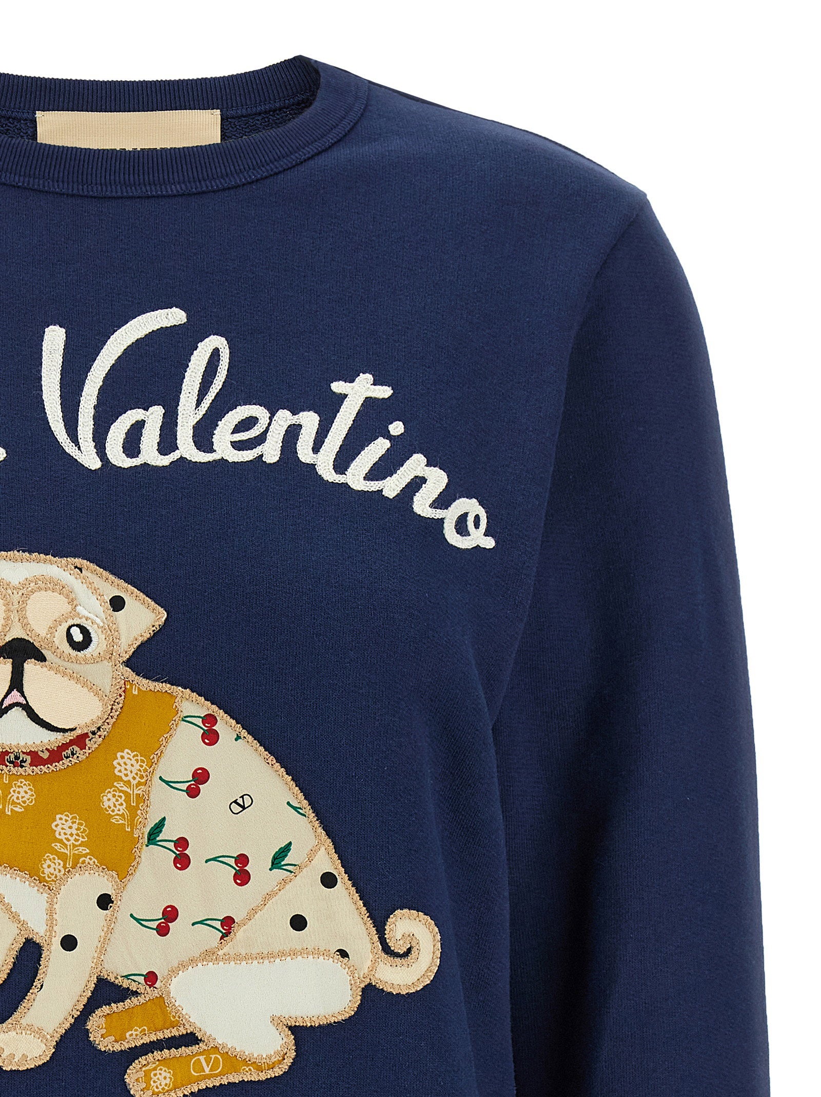 Valentino Garavani Chez Valentino Sweatshirt Blue
