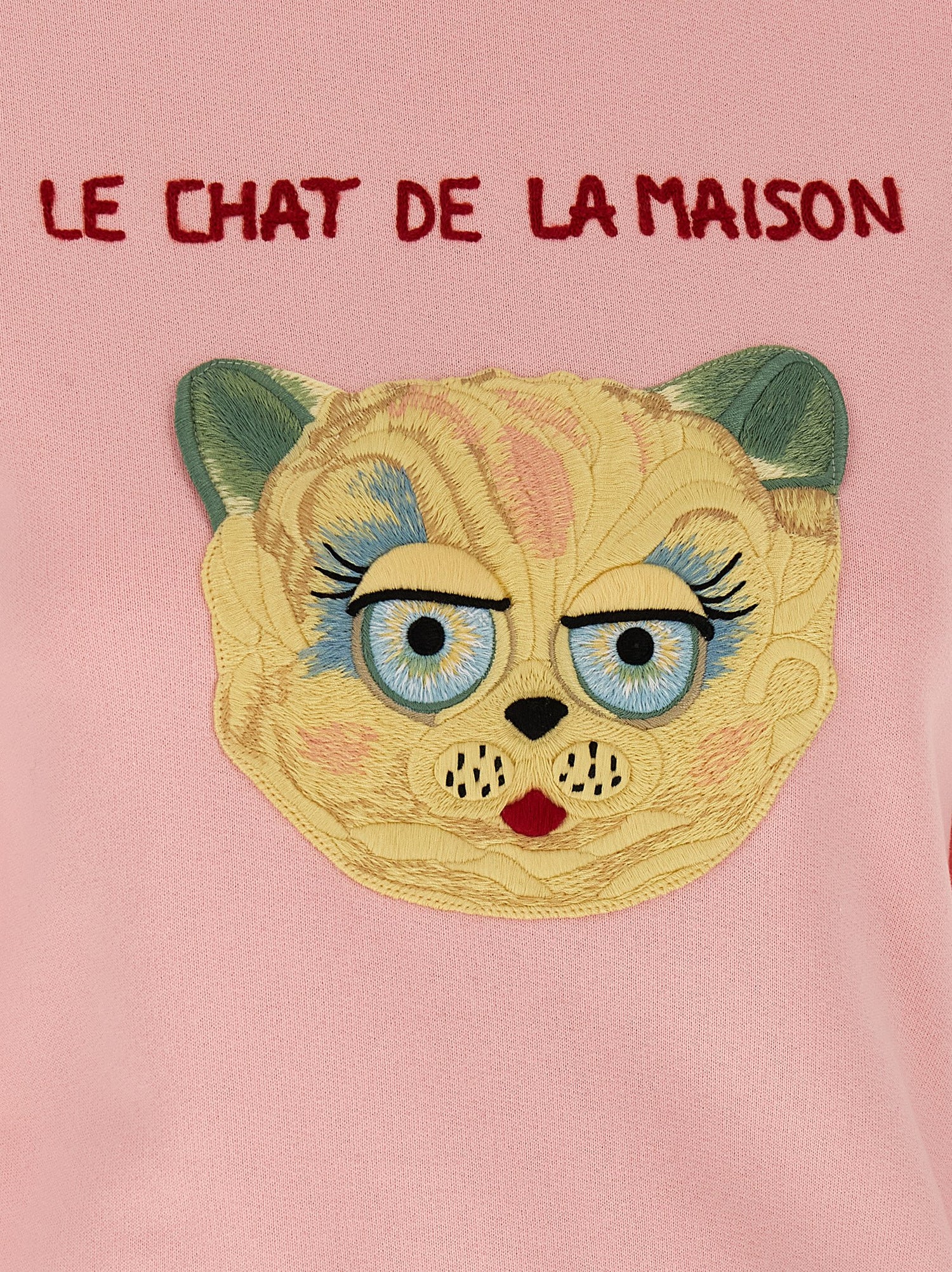 Valentino Garavani Le Chat De La Maison Sweatshirt Pink