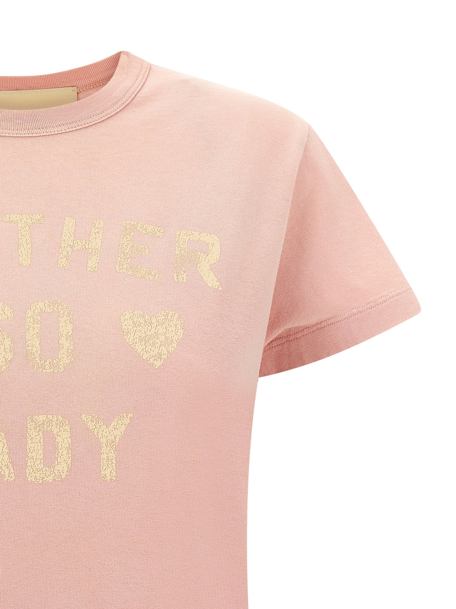 Valentino Garavani Panther Lady T-shirt Pink