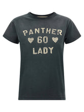 Valentino Garavani Panther Lady T-shirt Gray