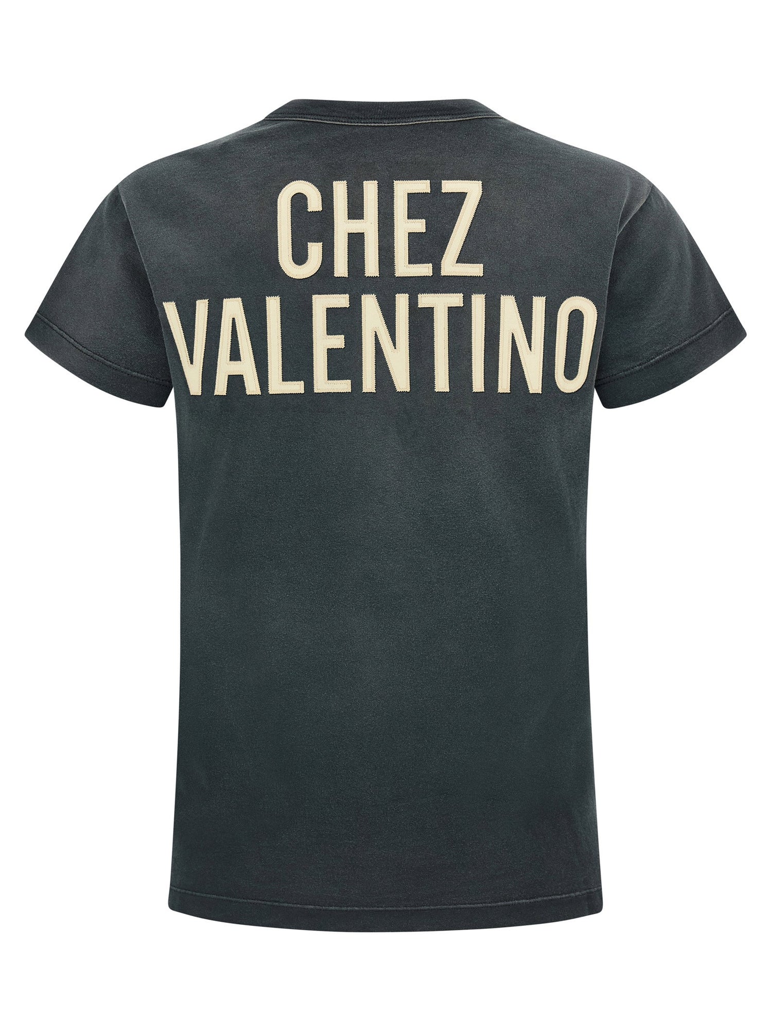 Valentino Garavani Panther Lady T-shirt Gray