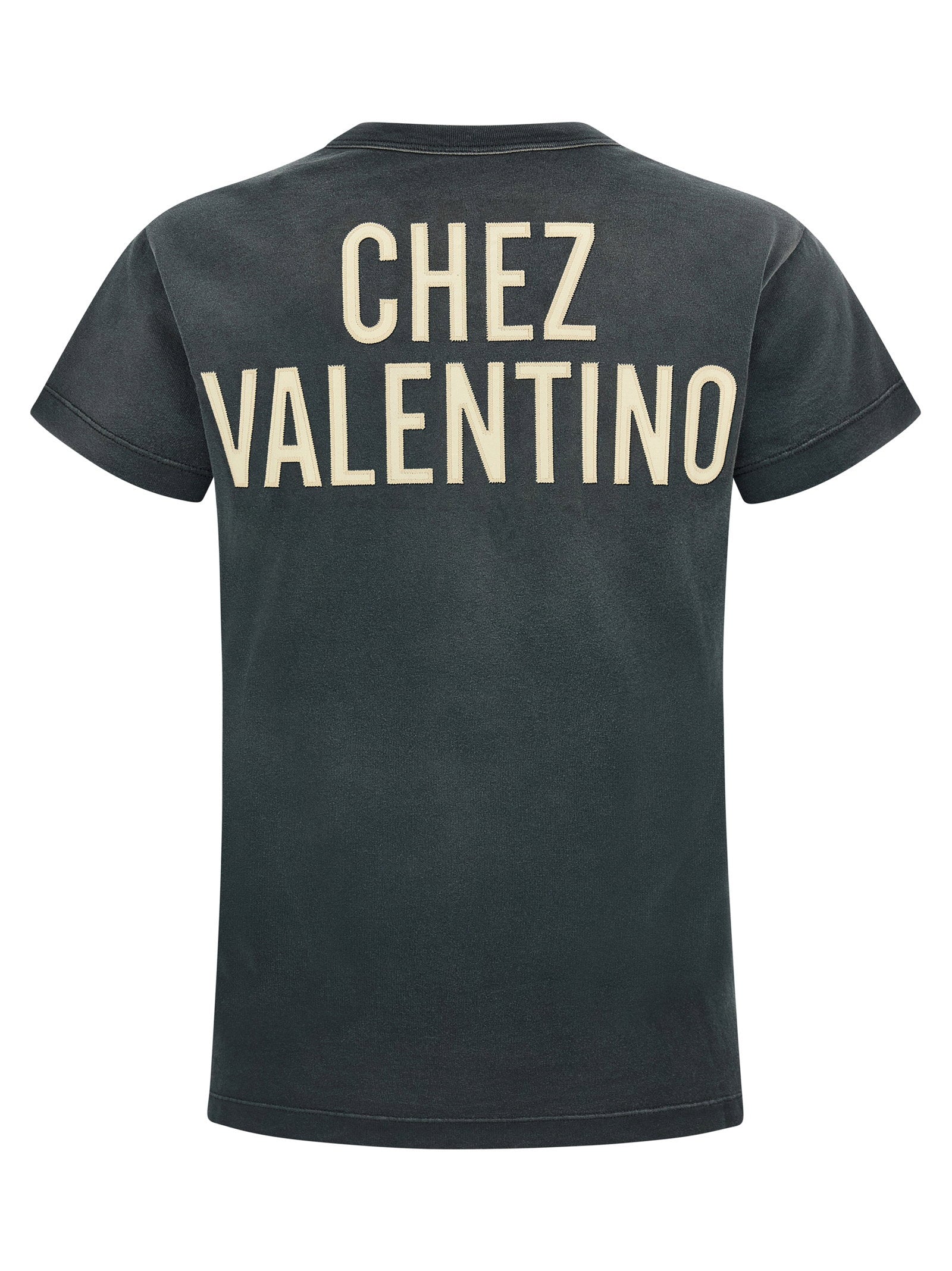 Valentino Garavani Panther Lady T-shirt Gray