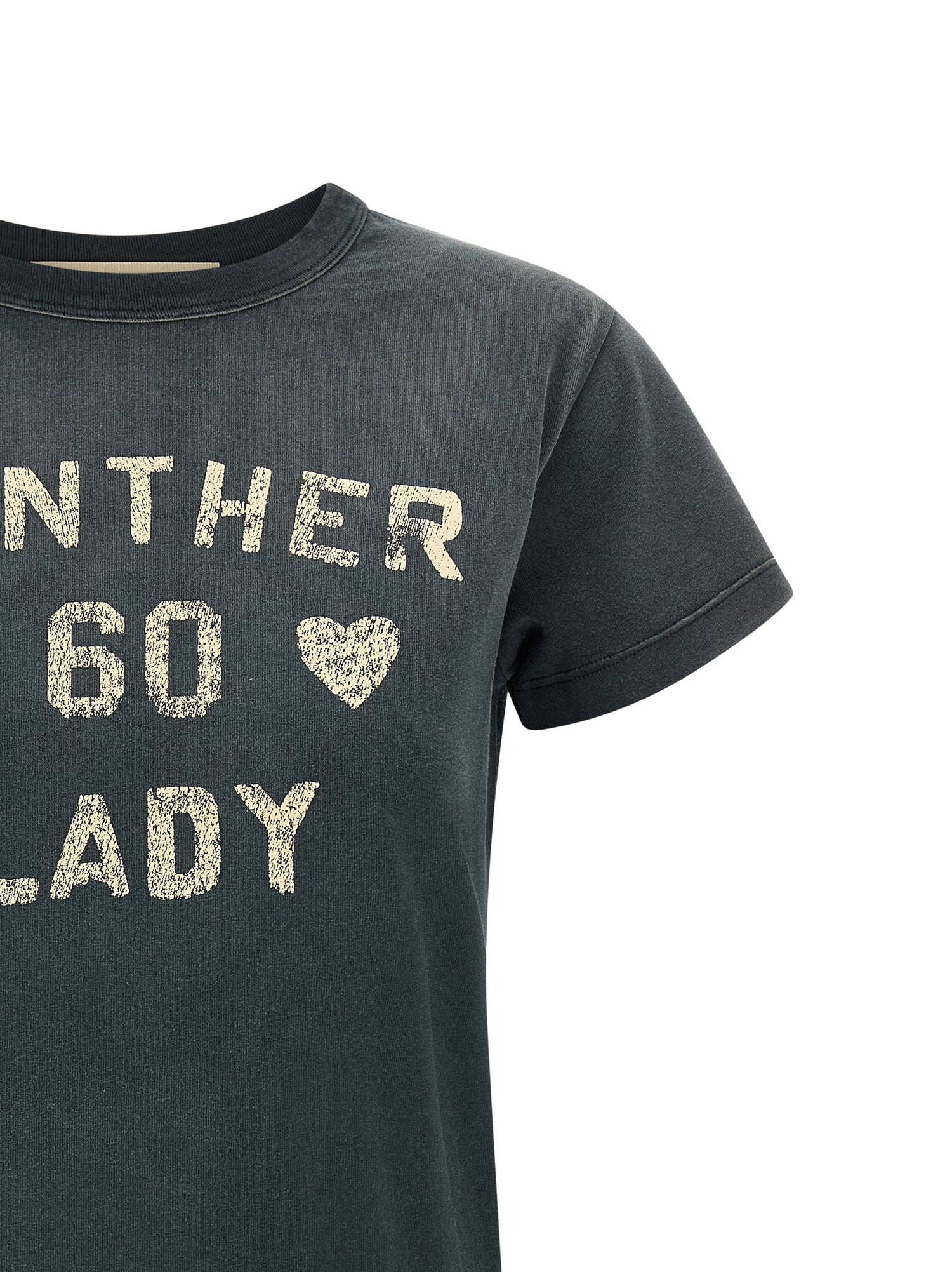 Valentino Garavani Panther Lady T-shirt Gray