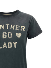 Valentino Garavani Panther Lady T-shirt Gray