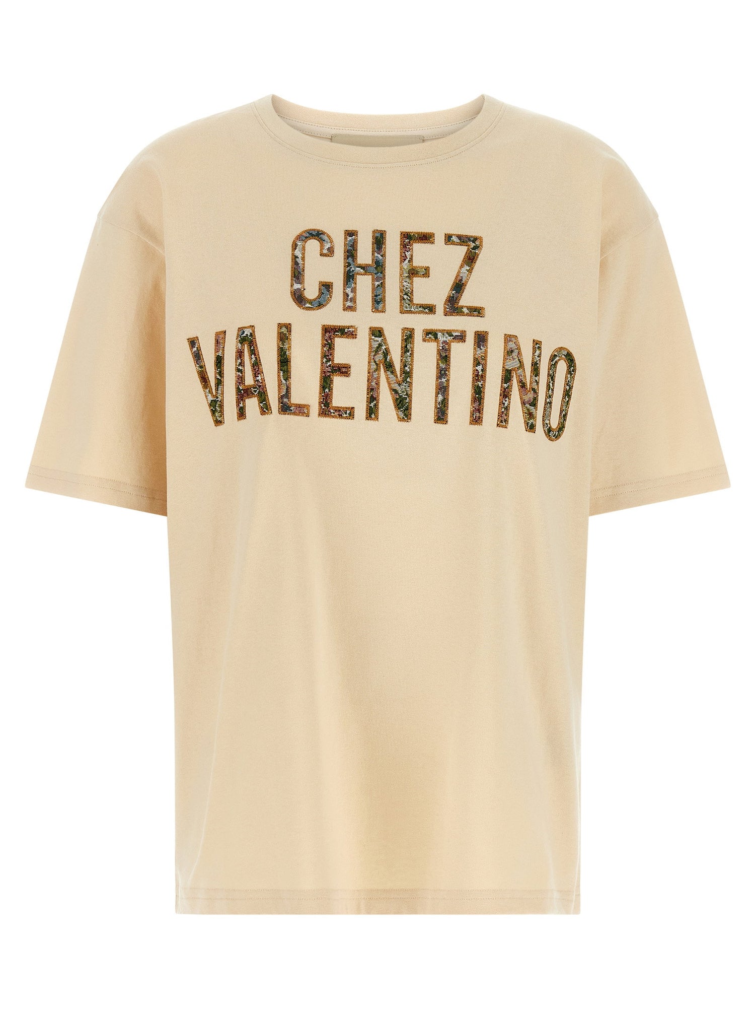 Valentino Garavani Chez Valentino T-shirt Beige