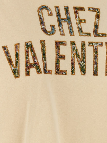 Valentino Garavani Chez Valentino T-shirt Beige