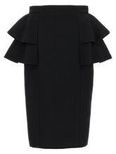 Valentino Garavani Crepe Couture Skirt Black