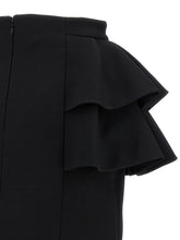 Valentino Garavani Crepe Couture Skirt Black