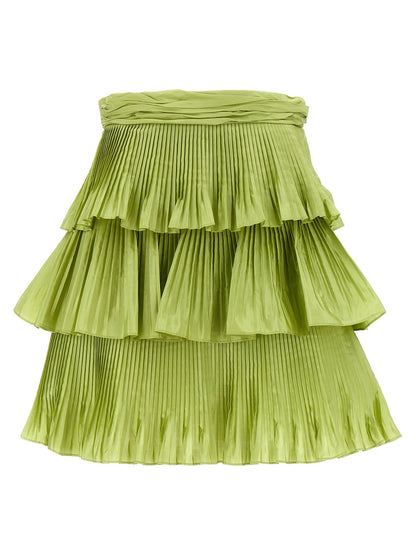 Valentino Garavani Skirt Velentino Garavani Taffetà Green