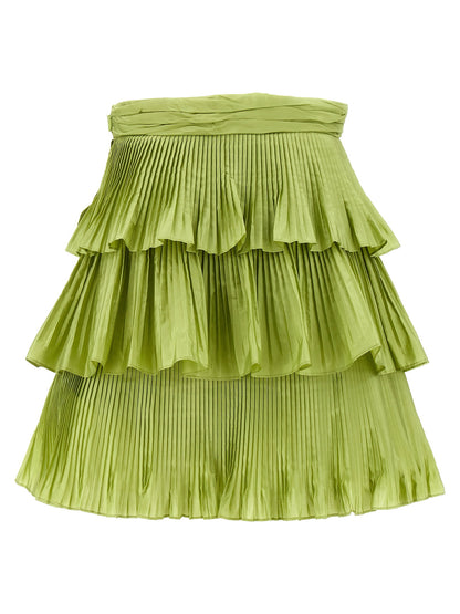 Valentino Garavani Skirt Velentino Garavani Taffetà Green