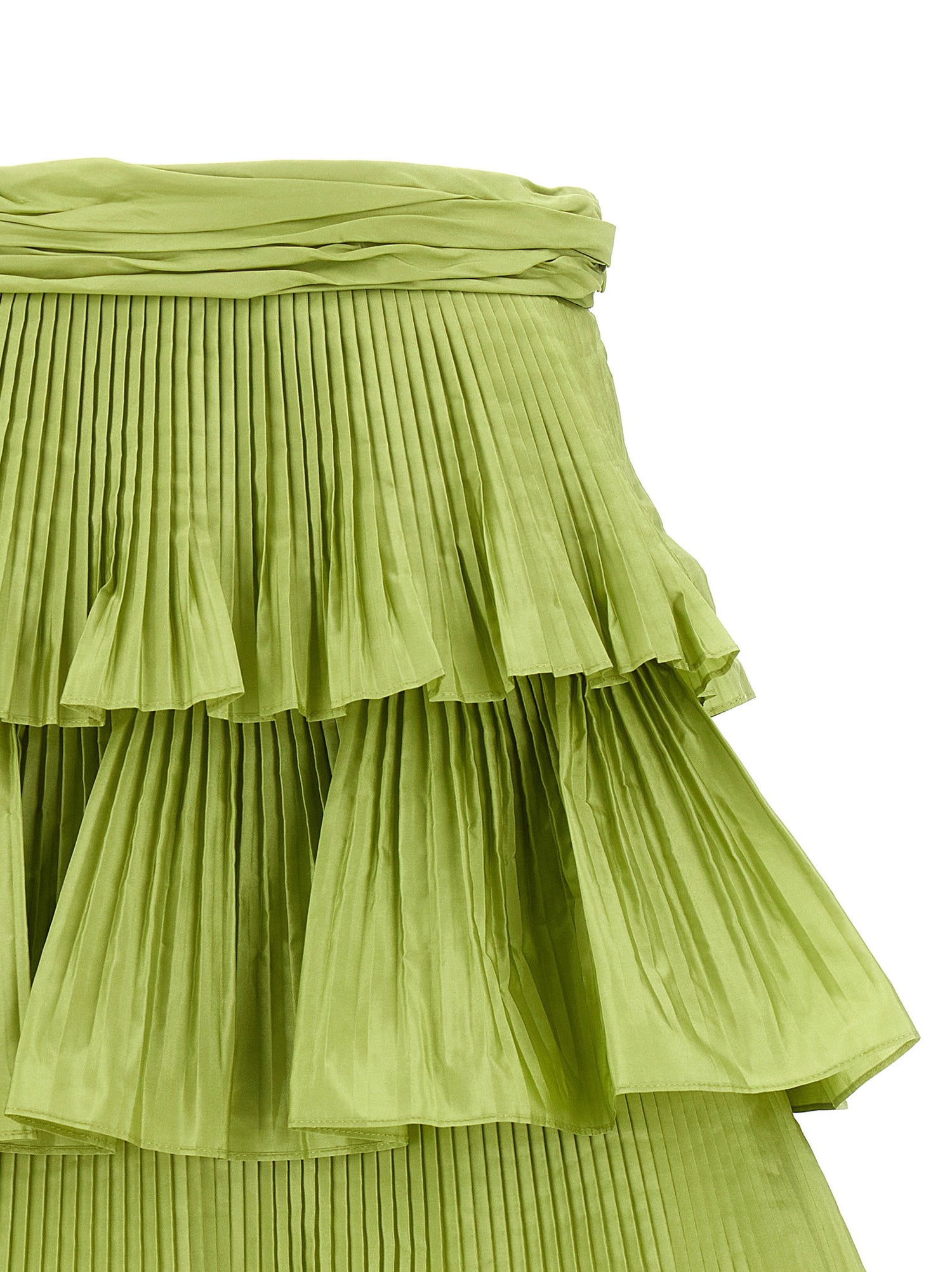 Valentino Garavani Skirt Velentino Garavani Taffetà Green