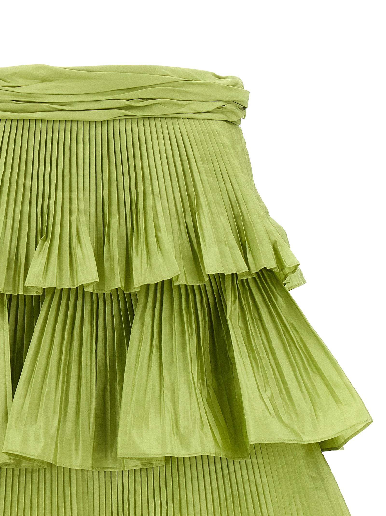 Valentino Garavani Skirt Velentino Garavani Taffetà Green
