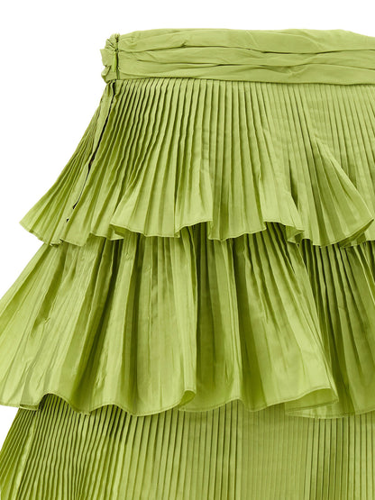 Valentino Garavani Skirt Velentino Garavani Taffetà Green