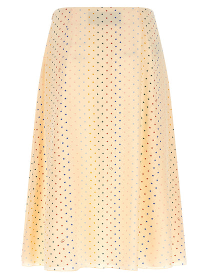 Valentino Garavani Starry Skirt Pink
