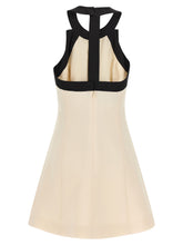 Valentino Garavani Crêpe Couture Dress White/black