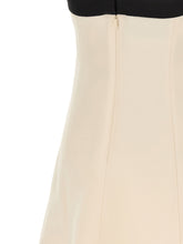 Valentino Garavani Crêpe Couture Dress White/black