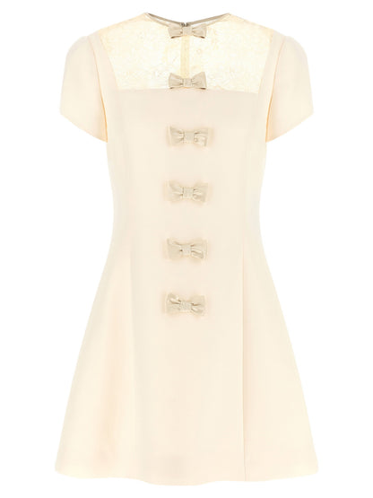 Valentino Garavani Bow Dress White