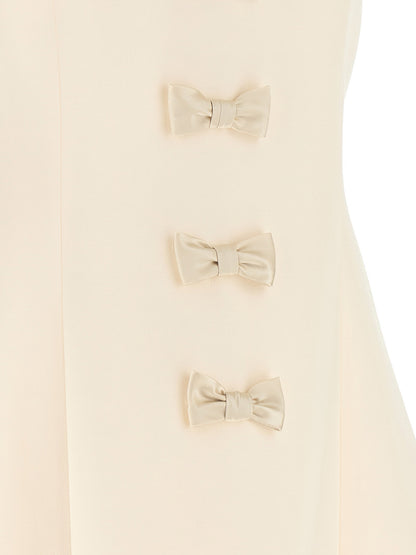 Valentino Garavani Bow Dress White