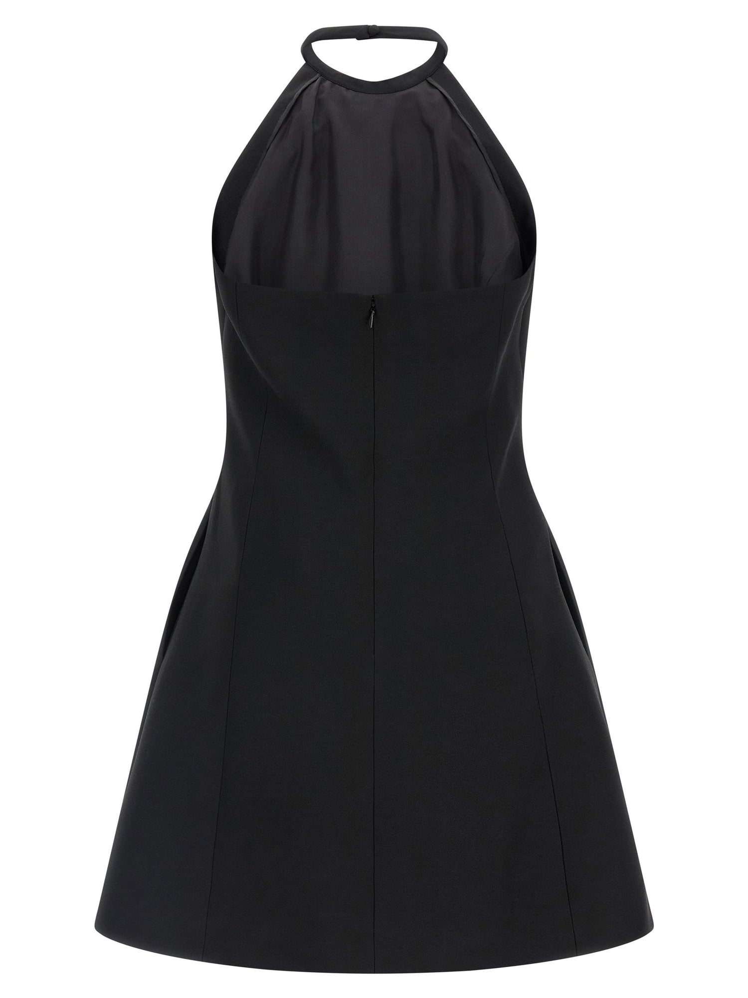 Valentino Garavani Dress With Front Embroidery Black