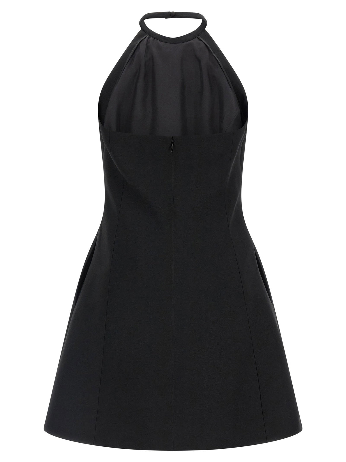 Valentino Garavani Dress With Front Embroidery Black