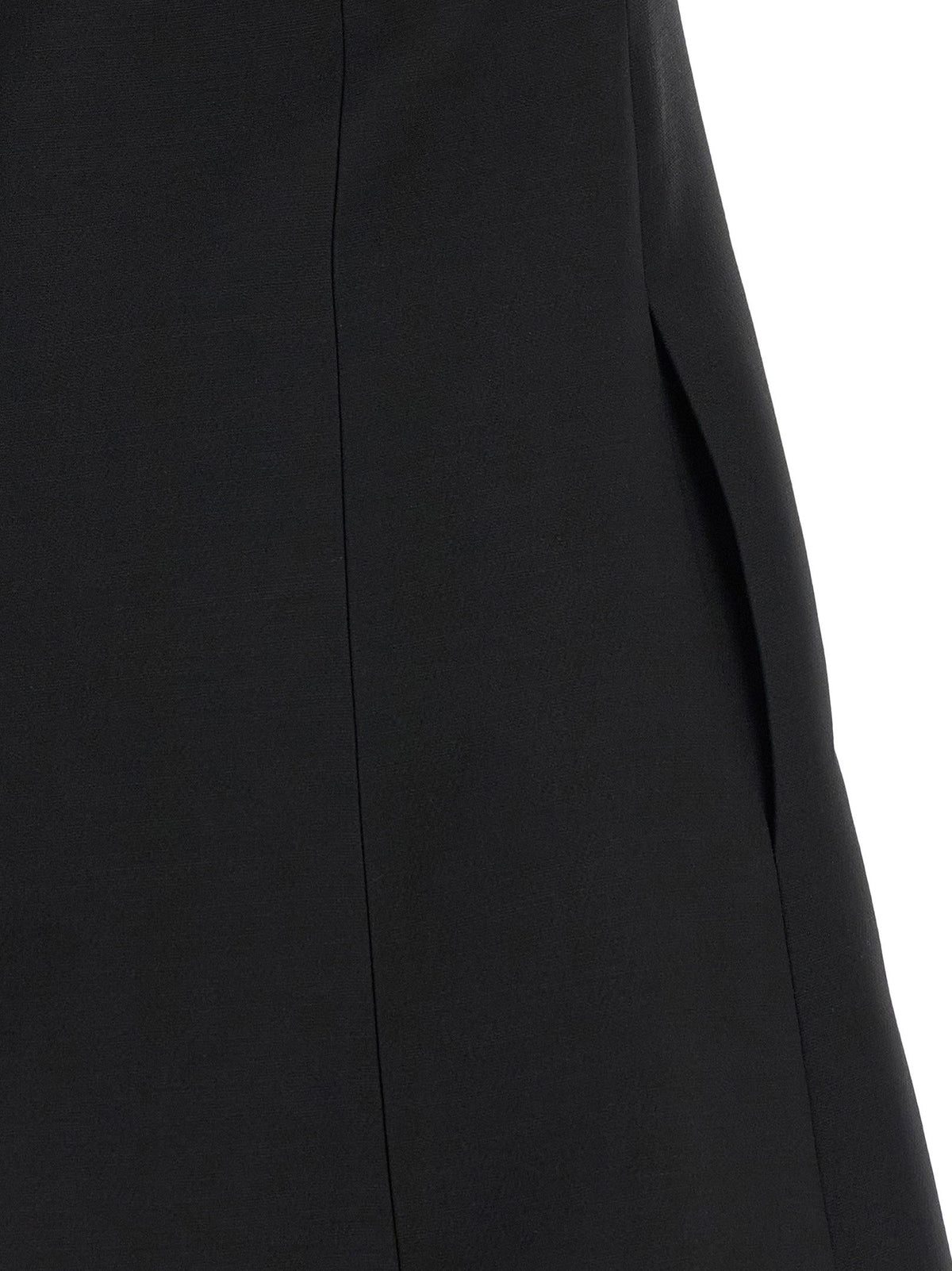 Valentino Garavani Dress With Front Embroidery Black