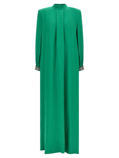 Valentino Garavani Cady Couture Dress Green