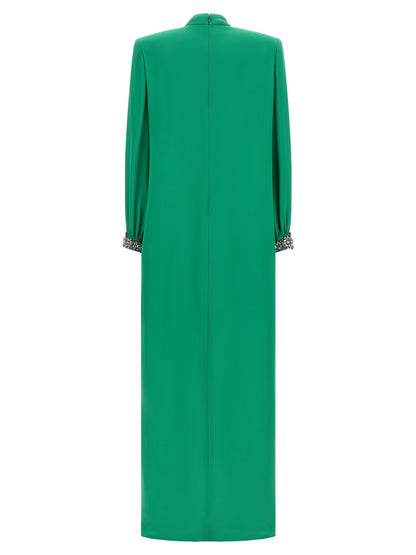 Valentino Garavani Cady Couture Dress Green