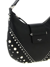Jimmy Choo Bar Hobo Shoulder Bag White