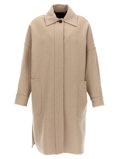 Max Mara Baruffa Coat Beige