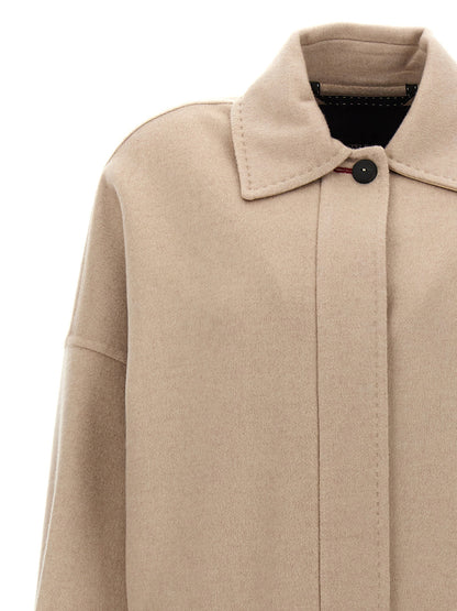 Max Mara Baruffa Coat Beige