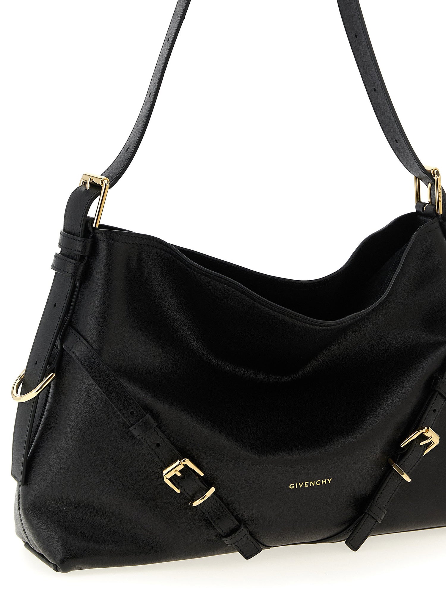 Givenchy Voyou Medium Shoulder Bag Black