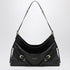 Givenchy Voyou Medium Black Leather Shoulder Bag Black