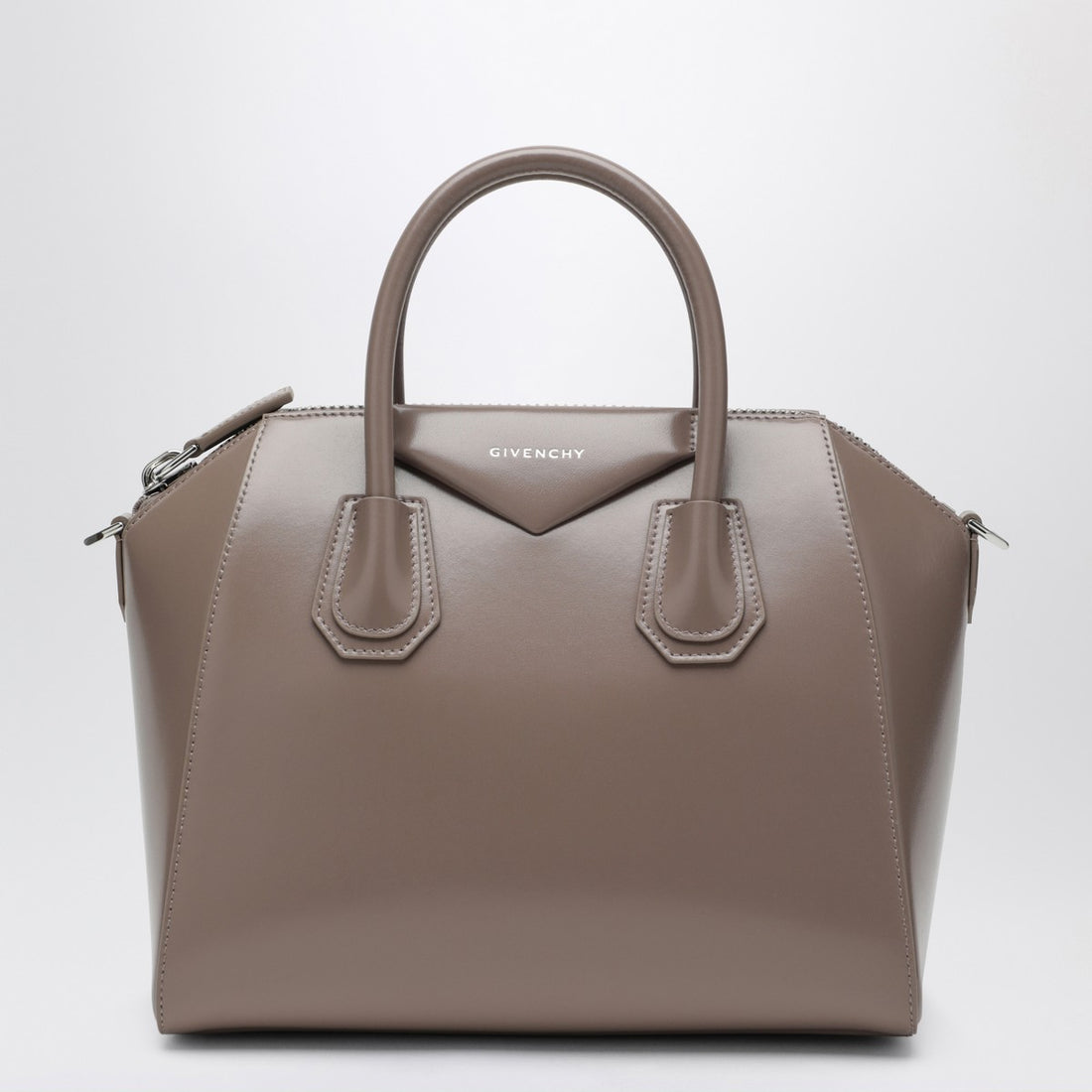 Givenchy Small Antigona Leather Bag Grey