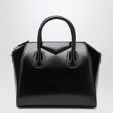 Givenchy Small Antigona Tote Bag in Black Leather black